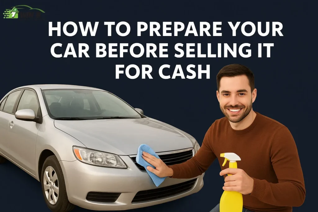 How to Prepare Your Car Before Selling It for Cash