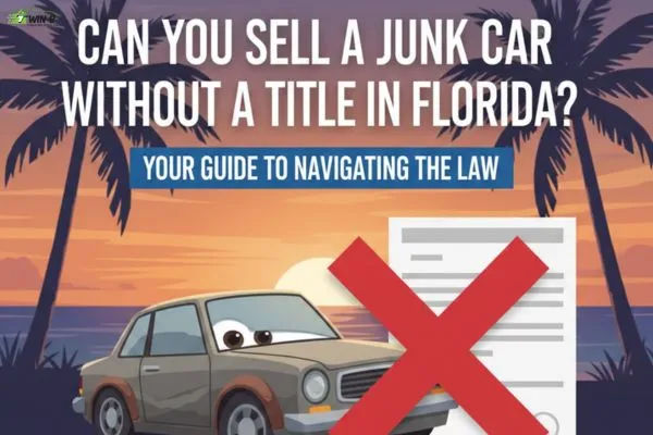 Can You Sell a Junk Car Without a Title in Florida