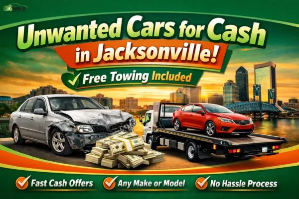 Unwanted Cars for Cash in Jacksonville – Free Towing Included