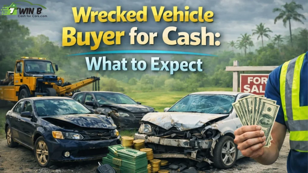 Wrecked Vehicle Buyer for Cash: What to Expect