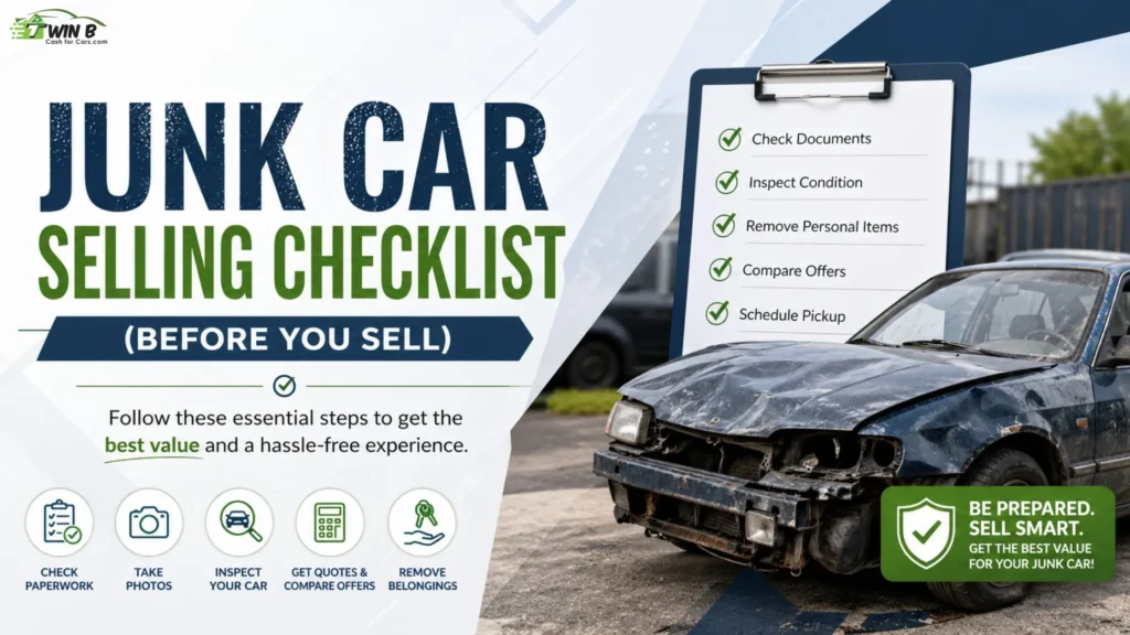 Junk Car Selling Checklist (Before You Sell)