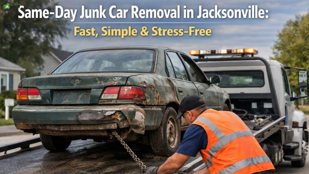 Same-Day Junk Car Removal in Jacksonville Fast, Simple & Stress-Free