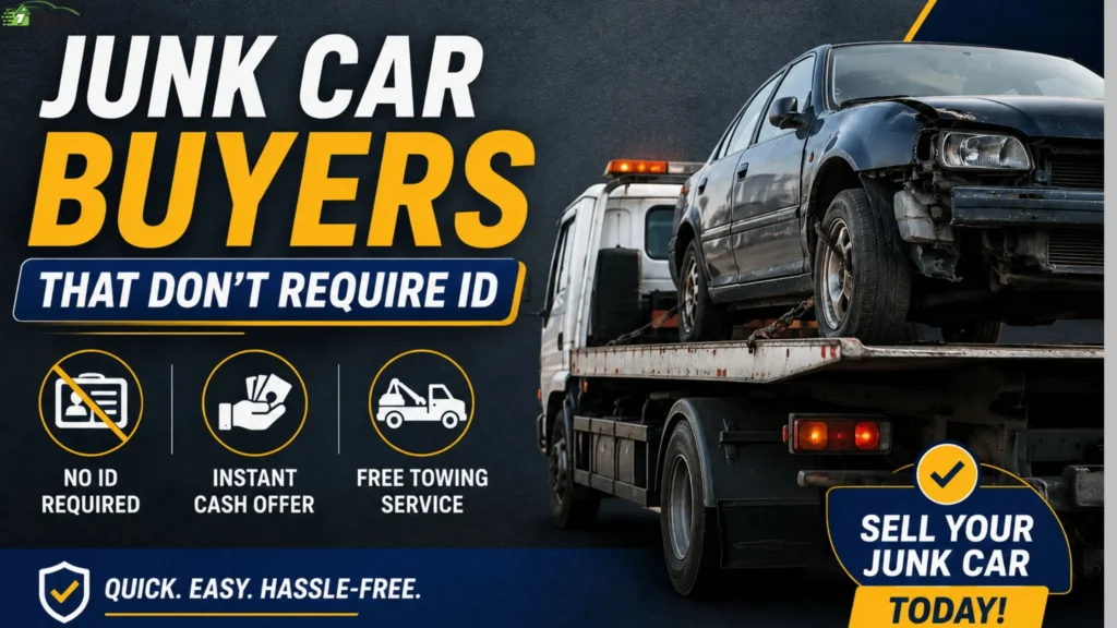 Junk Car Buyers That Don’t Require ID
