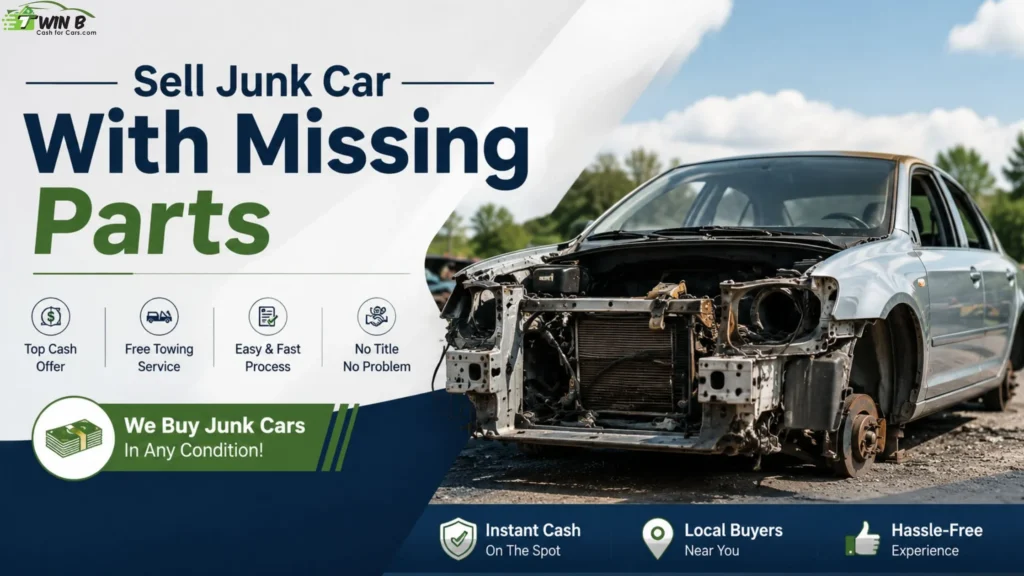 Sell Junk Car With Missing Parts