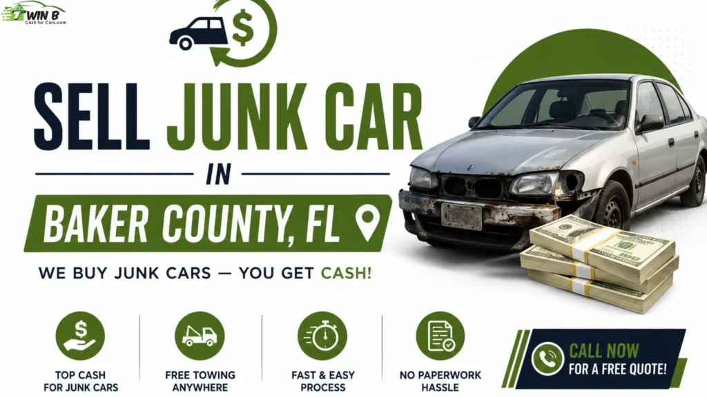 Sell Junk Car in Baker County, FL