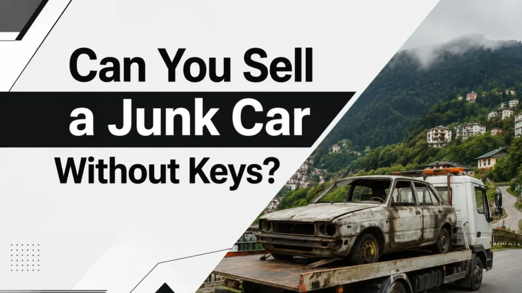 Can You Sell a Junk Car Without Keys