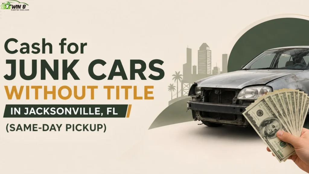 Cash for Junk Cars Without Title in Jacksonville, FL (Same-Day Pickup)
