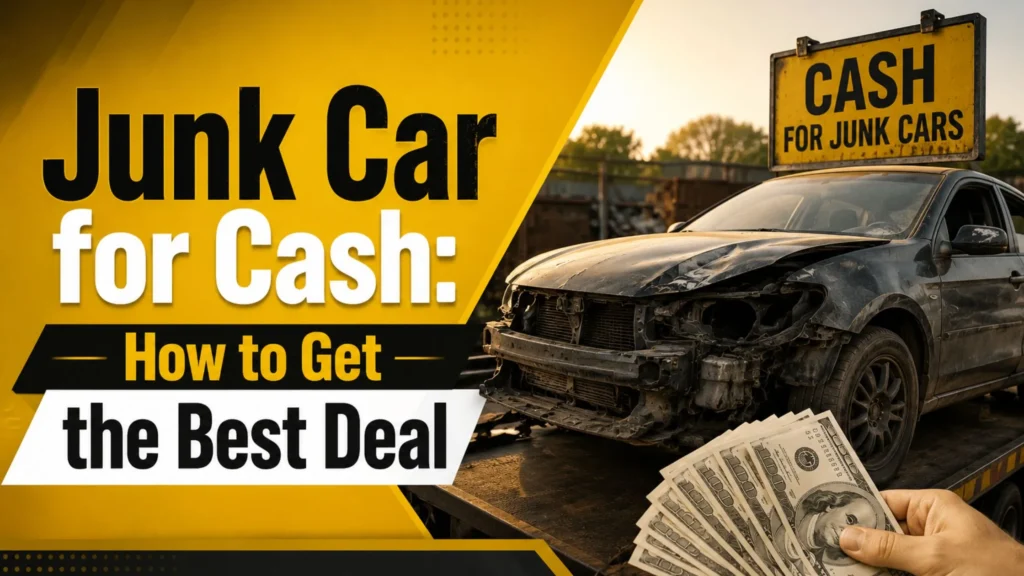 Junk Car for Cash How to Get the Best Deal