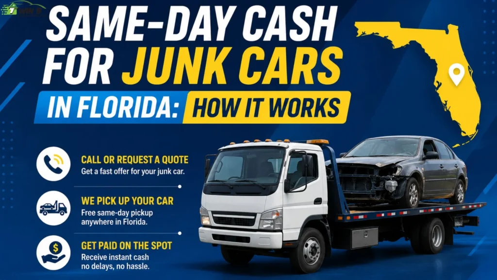 Same-Day Cash for Junk Cars in Florida How It Works