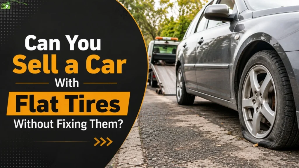 Can You Sell a Car With Flat Tires Without Fixing Them