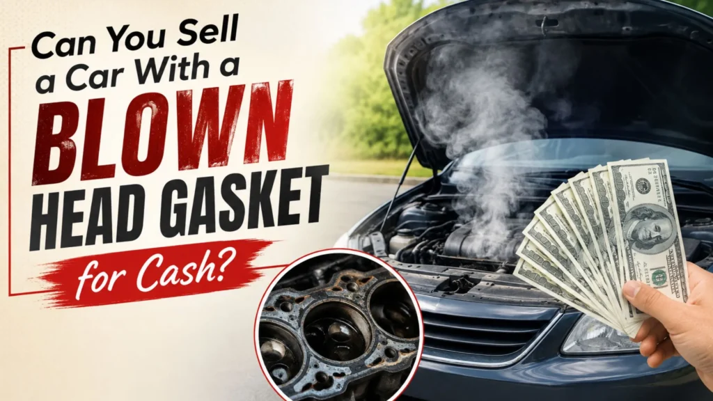 Can You Sell a Car With a Blown Head Gasket for Cash