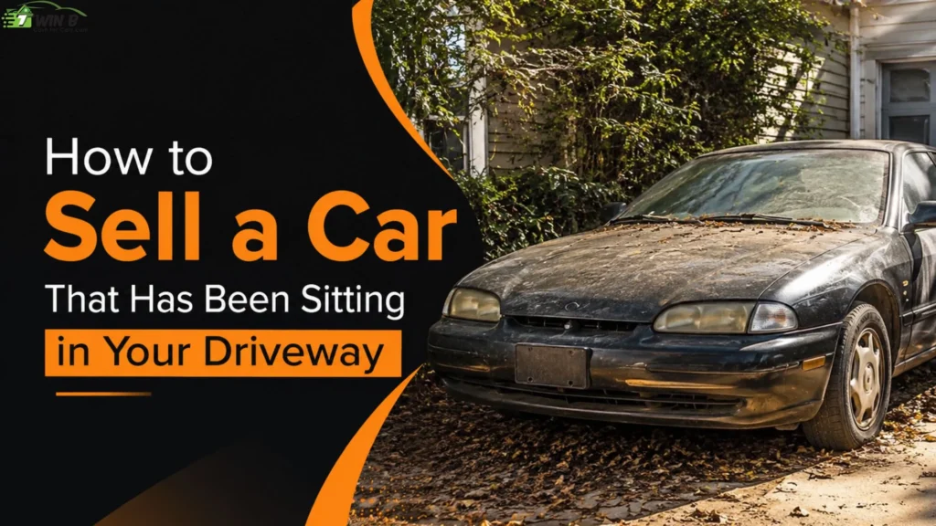 How to Sell a Car That Has Been Sitting in Your Driveway