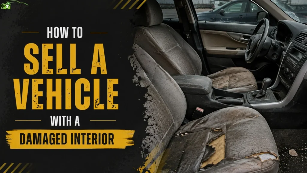 How to Sell a Vehicle With a Damaged Interior
