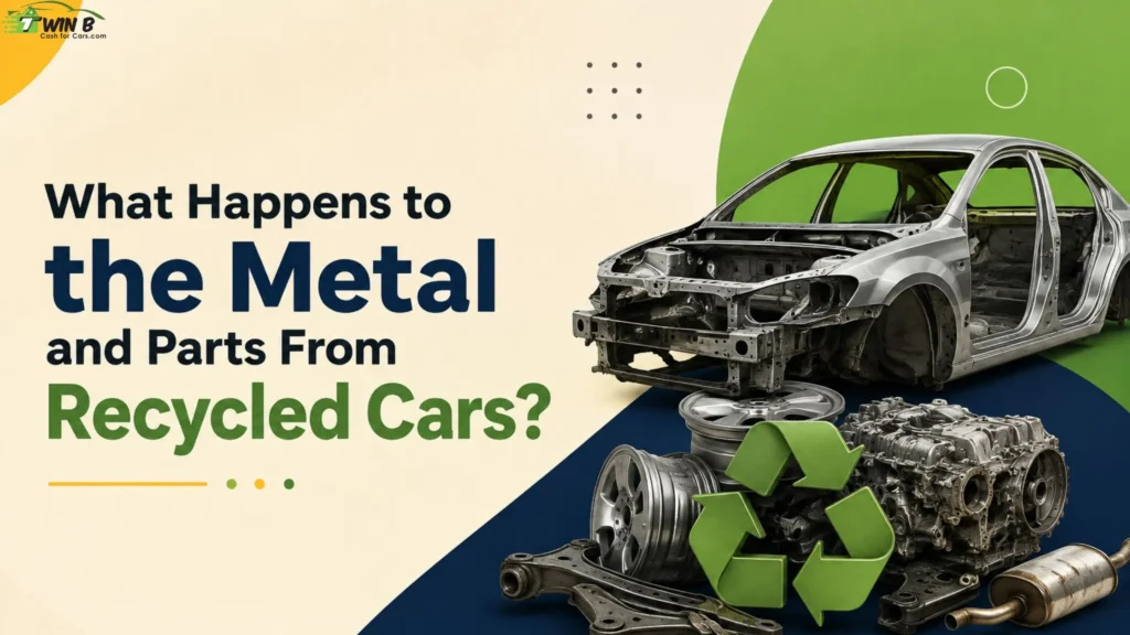 What Happens to the Metal and Parts From Recycled Cars