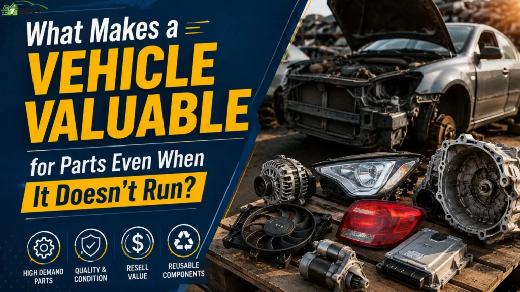 What Makes a Vehicle Valuable for Parts Even When It Doesn’t Run