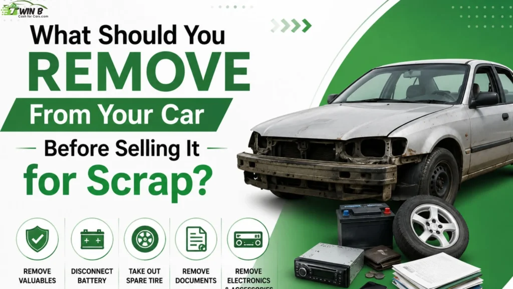 What Should You Remove From Your Car Before Selling It for Scrap