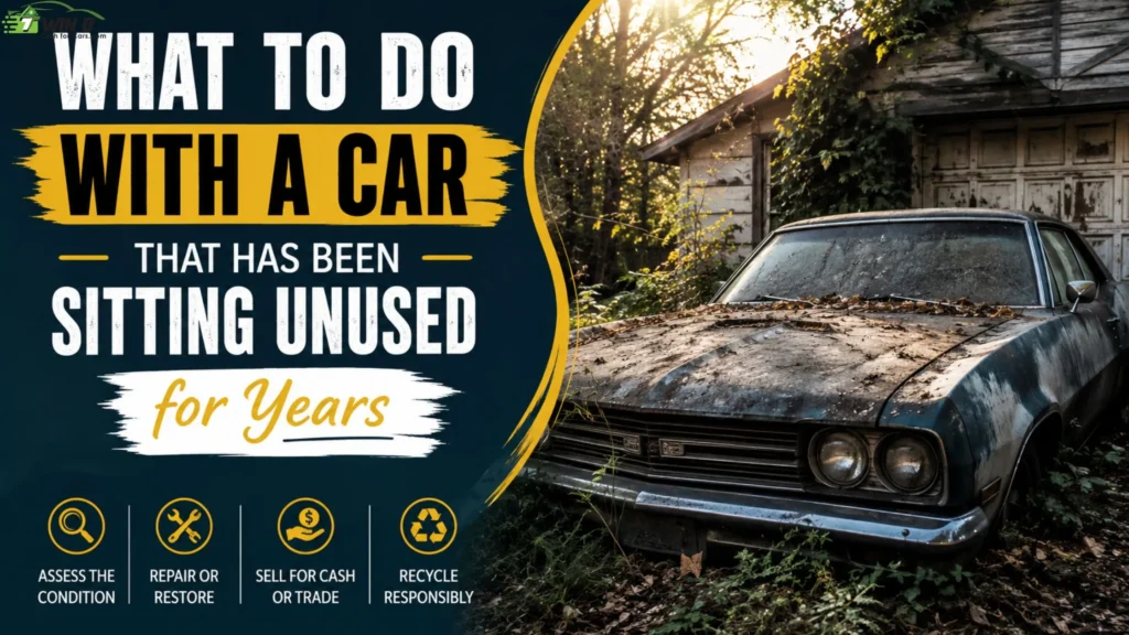 What to Do With a Car That Has Been Sitting Unused for Years