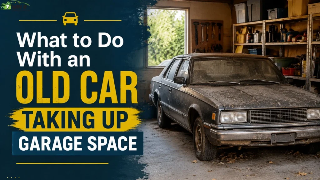 What to Do With an Old Car Taking Up Garage Space