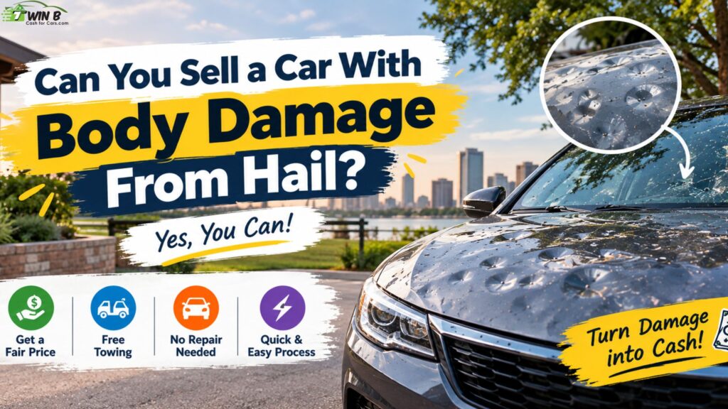 Can You Sell a Car With Body Damage From Hail