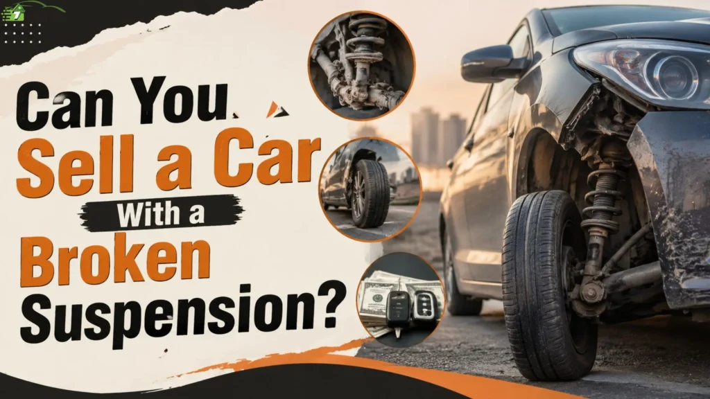 Can You Sell a Car With a Broken Suspension