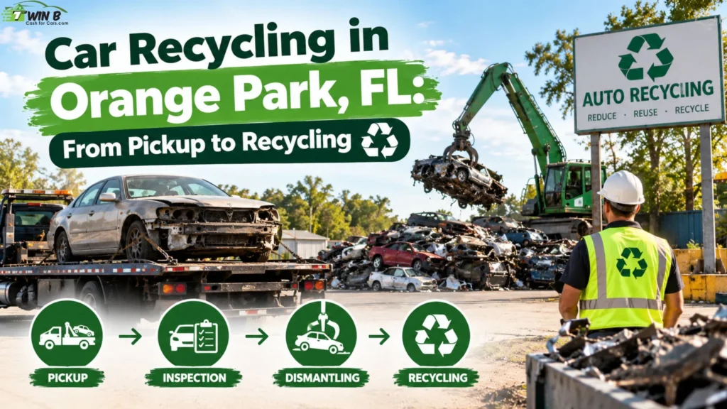 Car Recycling in Orange Park, FL From Pickup to Recycling