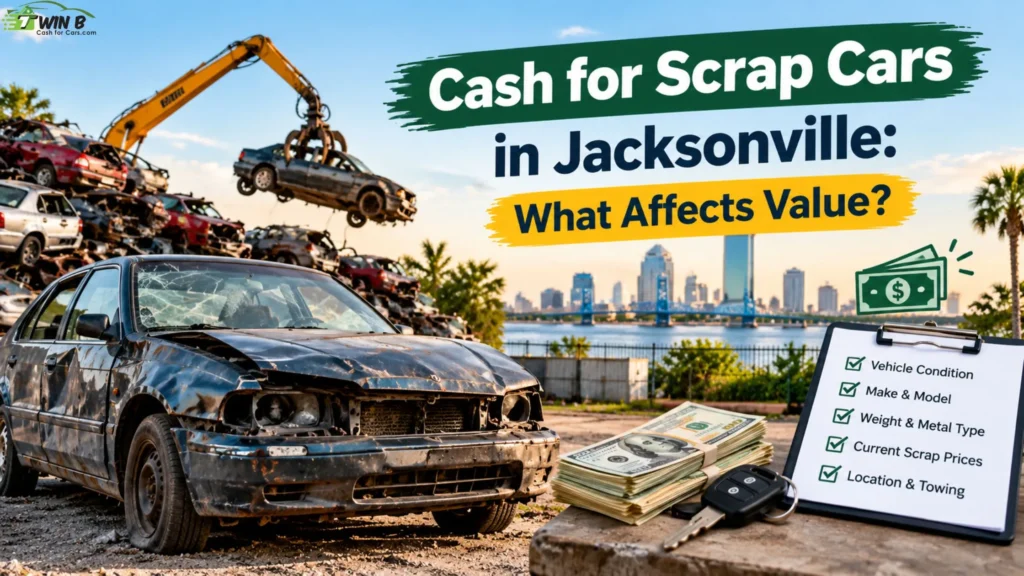 Cash for Scrap Cars in Jacksonville What Affects Value