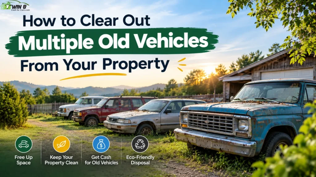How to Clear Out Multiple Old Vehicles From Your Property