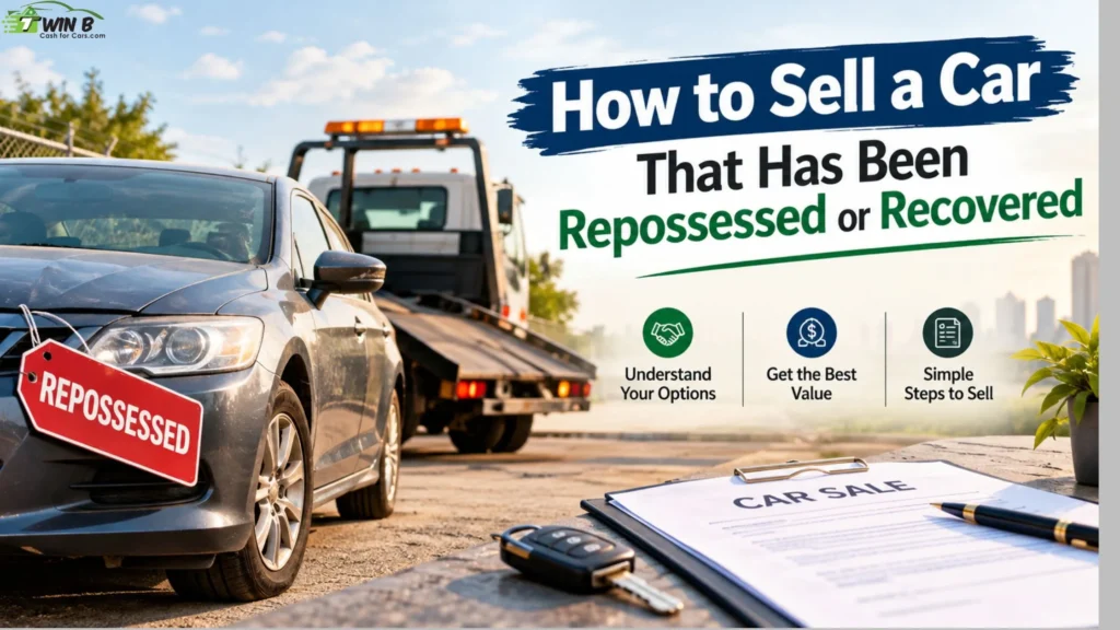 How to Sell a Car That Has Been Repossessed or Recovered