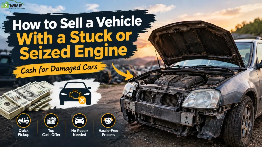 How to Sell a Vehicle With a Stuck or Seized Engine